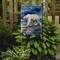 Edge Collections - 11.25" X 15.50" - Multicolor - Polar Bear Decorative Banner Outside Edition - 1 Piece